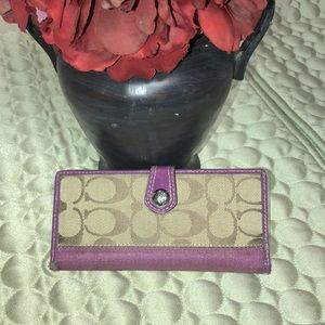 COACH BIFOLD SIGNATURE WALLET